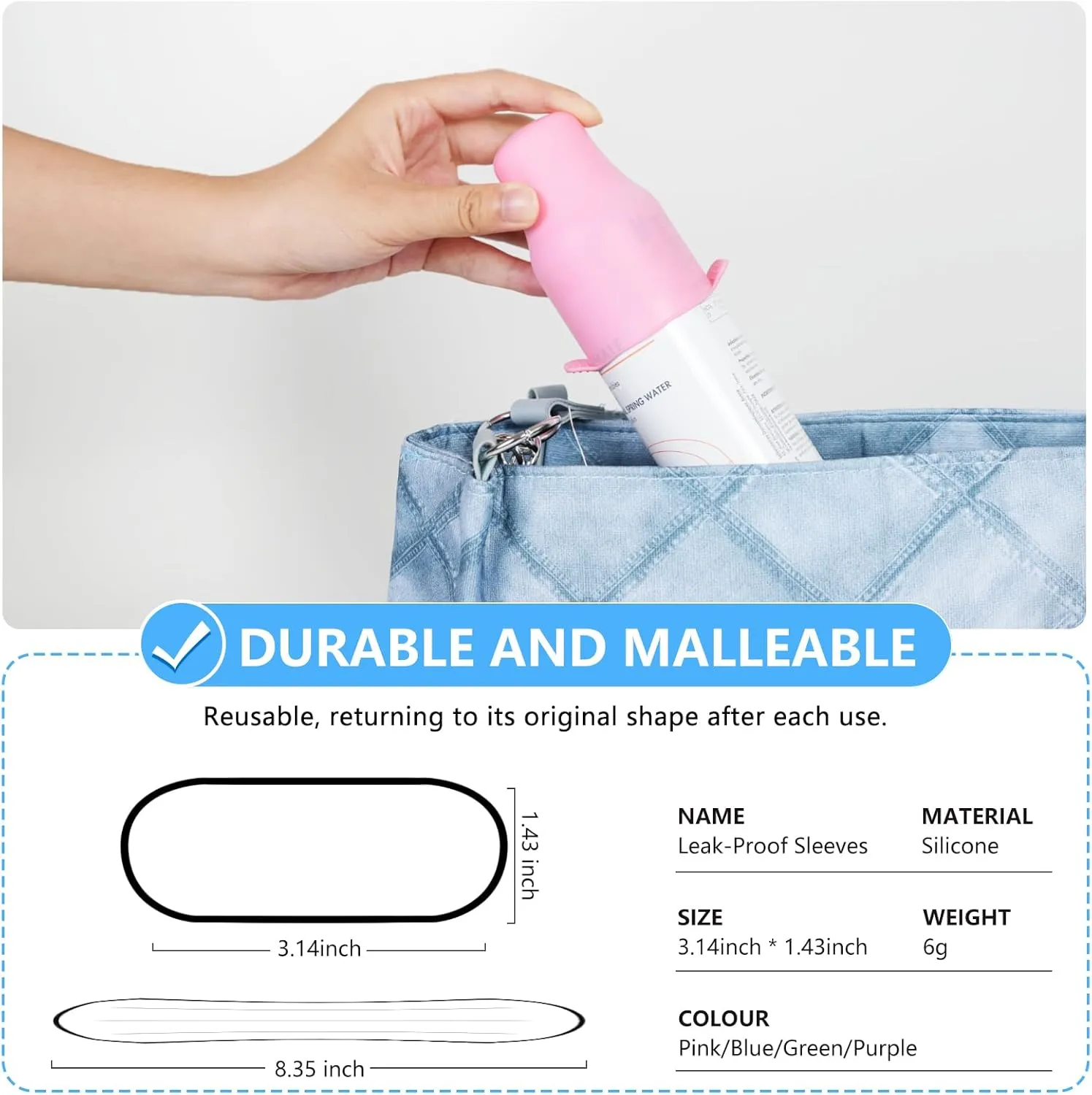 16 Pack Travel Essentials Silicone Bottle Covers,Accessories Luggage for Women Men,Travel Size Toiletries,Elastic Sleeves for Leak Proofing,Cruise Ship Essentials,Cruise Essentials 2024