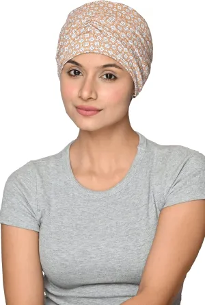 2 Piece Chemo Cap Cancer Headwear for Women Silky Soft Bamboo Caps for Hair Loss (2 Piece)