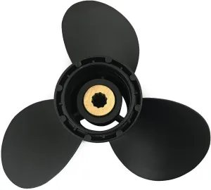 9 1/4x8 9 1/4x9 9 1/4x10 9 1/4x11 9 1/4x12 Propeller for Suzuki 8HP 9.9HP 15HP Outboard Aluminum Prop RH