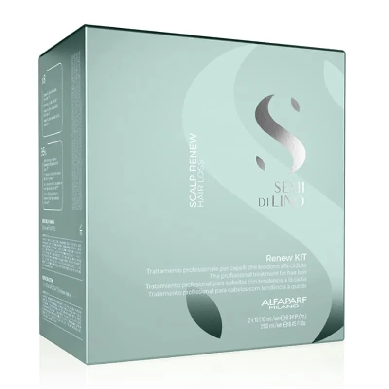 Alfaparf Semi Di Lino Scalp Renew Hair Loss Renew Kit