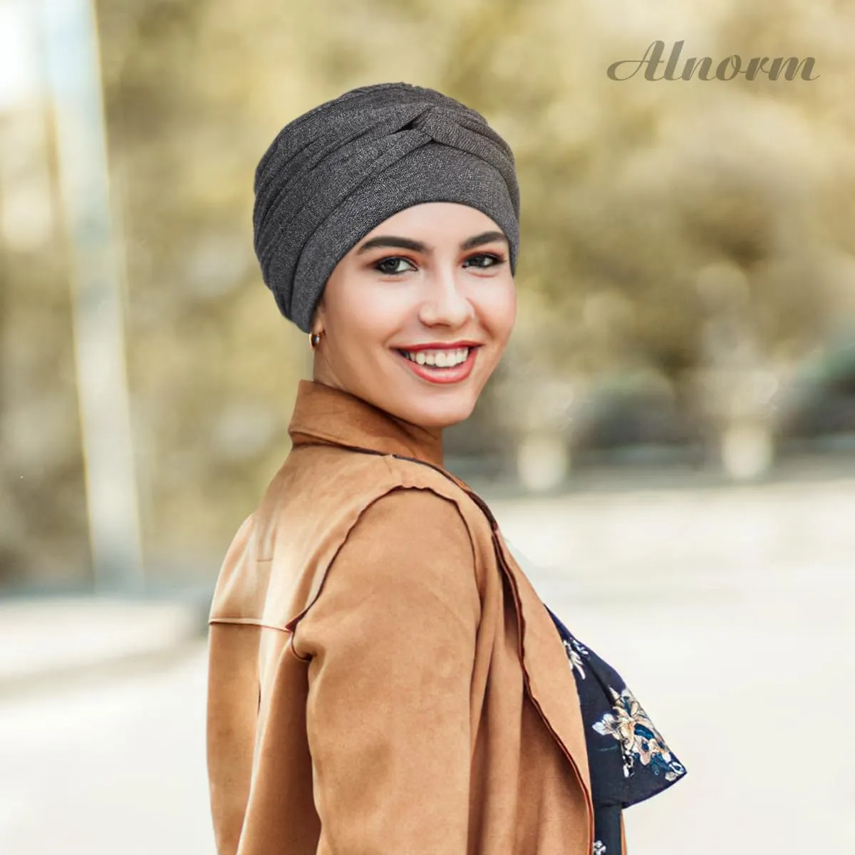 Alnorm Chemo Headwear, Viscose Hat for Women, Head Wraps Scarf Turban for Ladies