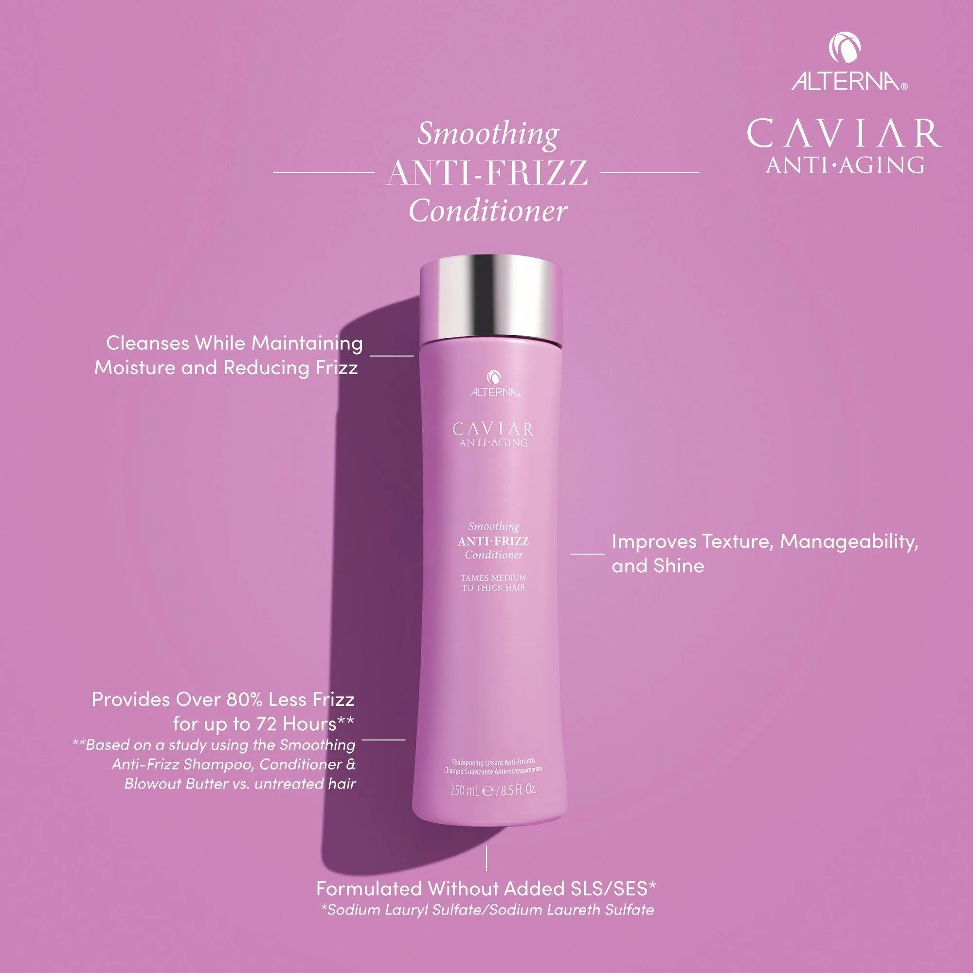 Alterna Caviar Smoothing Anti-Frizz Shampoo & Conditioner Duo -33oz ($162  Value)