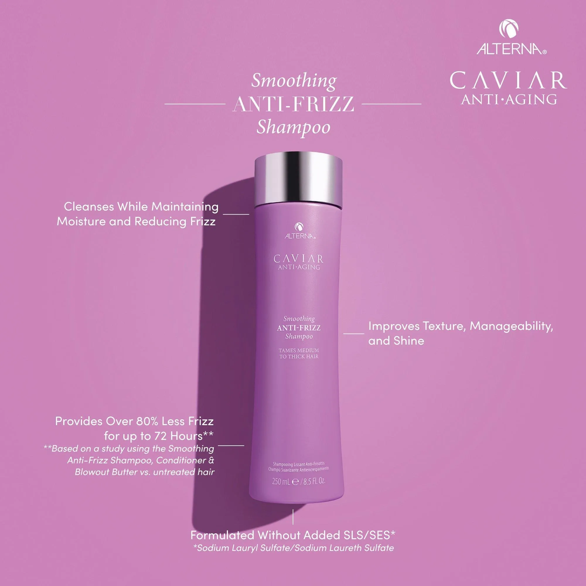 Alterna Caviar Smoothing Anti-Frizz Shampoo & Conditioner Duo -33oz ($162  Value)