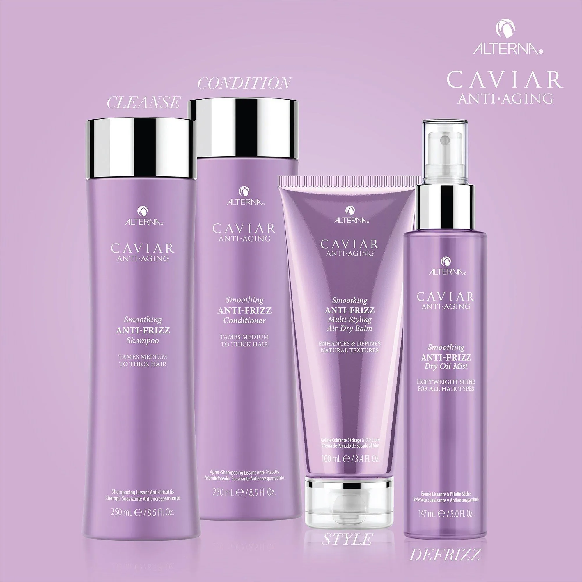 Alterna Caviar Smoothing Anti-Frizz Shampoo & Conditioner Duo -33oz ($162  Value)