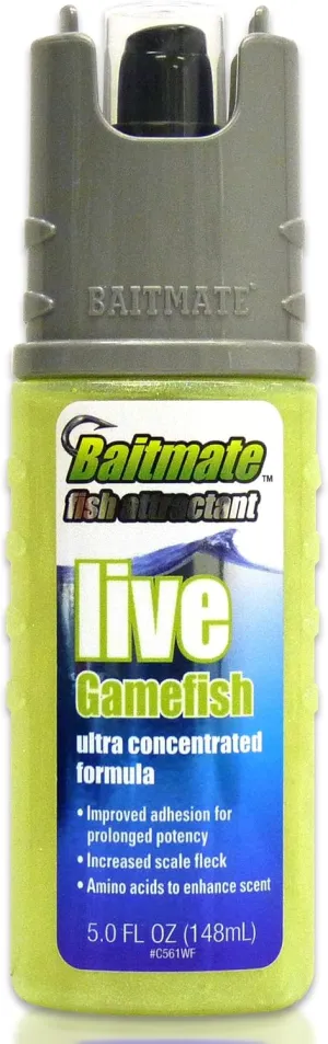Baitmate Live Scent Fish Attractant, for Lures and Baits - 5 fl oz.