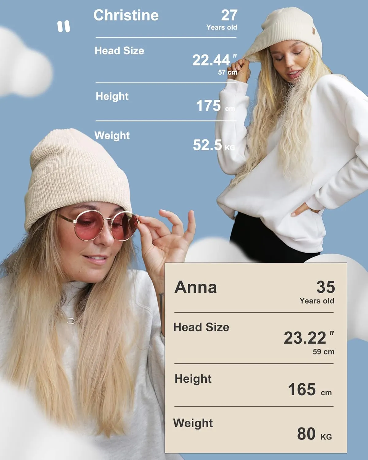 FURTALK Beanie Hats for Women Men Winter Hats Womens Knitted Slouchy Beanies Cuffed Skull Cap Warm Ski Hat