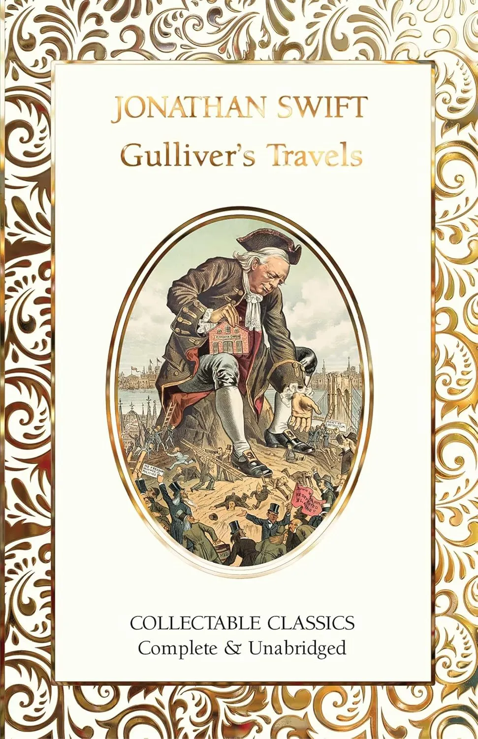 Gulliver's Travels (Flame Tree Collectable Classics) Hardcover  May 14, 2024
