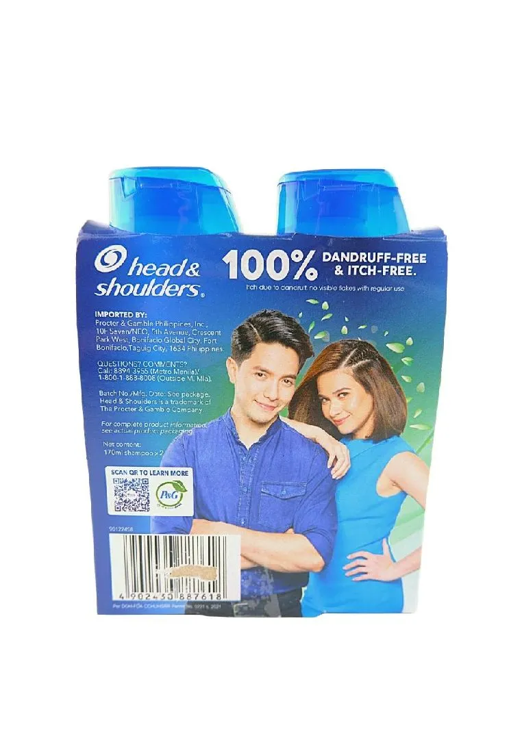 Head & Shoulder Buy 2 Cool Menthool Shampoo 170ml Get 2nd at 50% Off