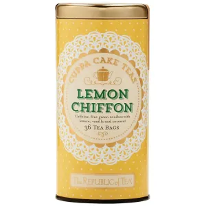 Lemon Chiffon Cuppa Cake Tea Bags - 36 Tea Bags