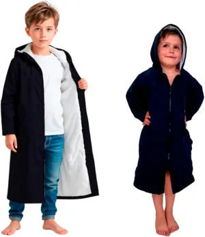 MACAR Waterproof Swim Parka with Towel Lining  Ideal for Poolside & Outdoor Activities