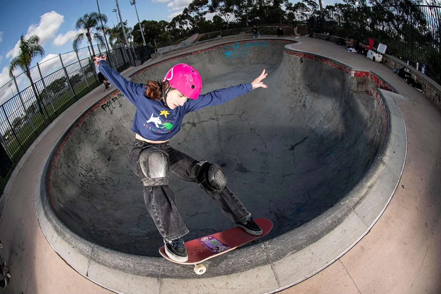 Pro-Tec Low PRO Triple Certified Helmet - Ideal for Skateboarding, Bicycling, BMX and Roller Skating