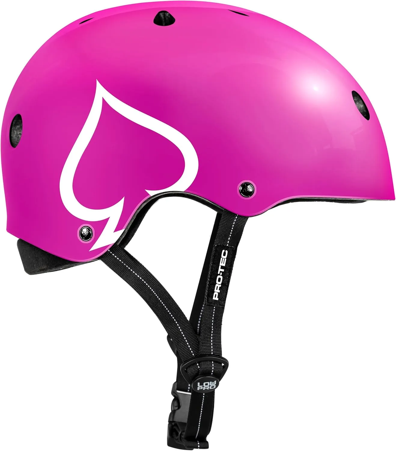 Pro-Tec Low PRO Triple Certified Helmet - Ideal for Skateboarding, Bicycling, BMX and Roller Skating