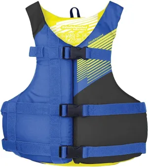 Stohlquist Kids Life Jacket 50-90 lbs - Coast Guard Approved Life Vest - Type III PFD for Boys and Girls - Secure & Adjustable Fit for Swimming, Boating & Water Sports