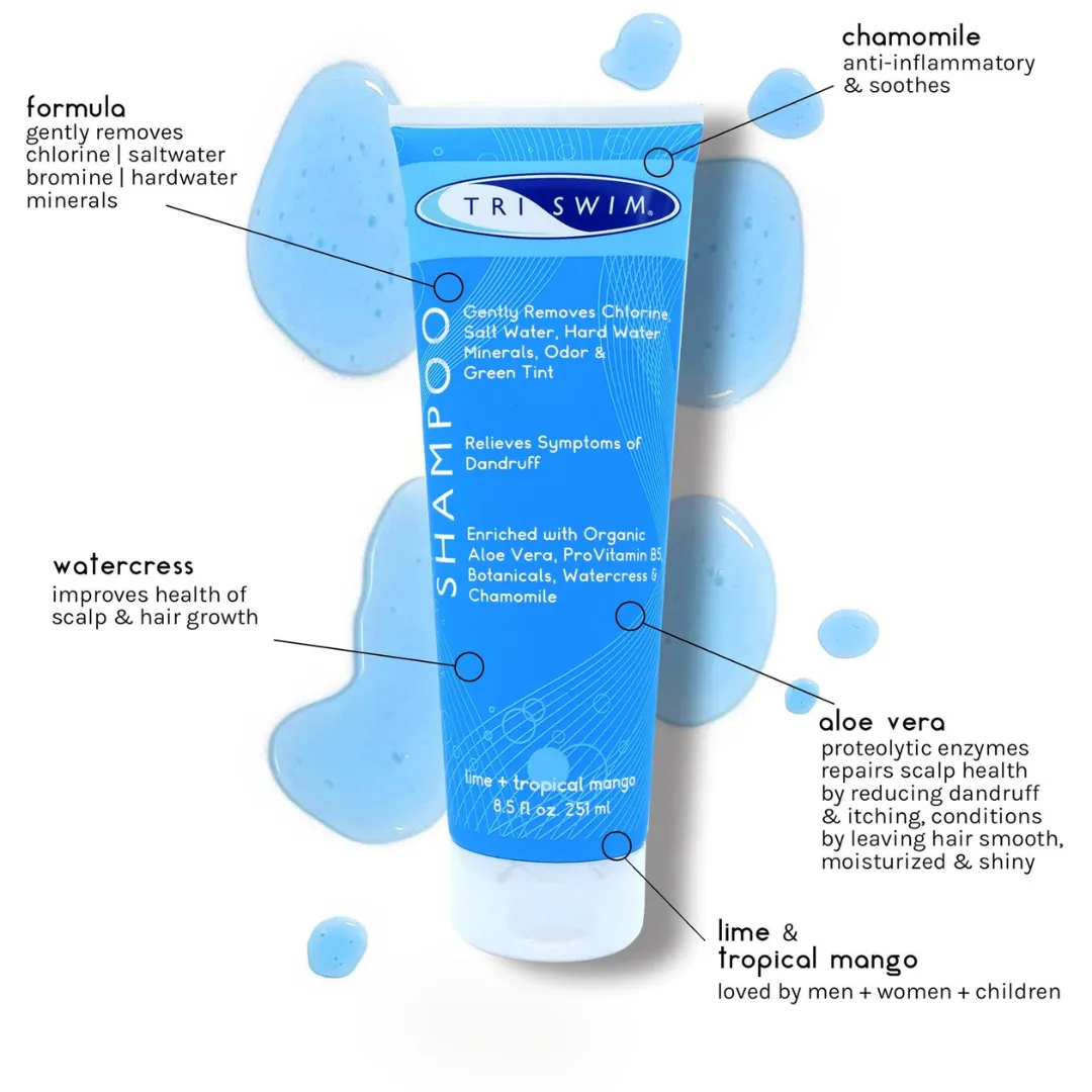 TRISWIM - Chlorine Removal Shampoo - Lime & Tropical Mango