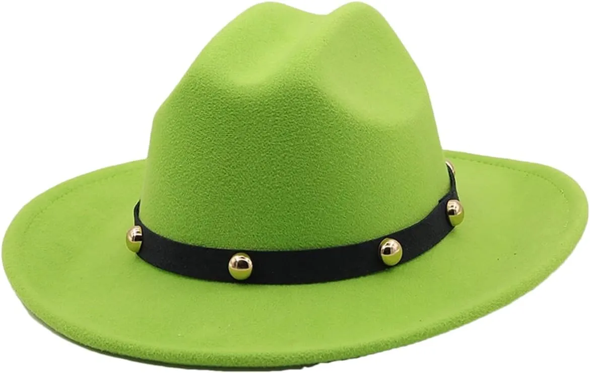 Women Men Winter Woolen Fedoras Hat Top Jazz Hat Round Caps Bowler Hats